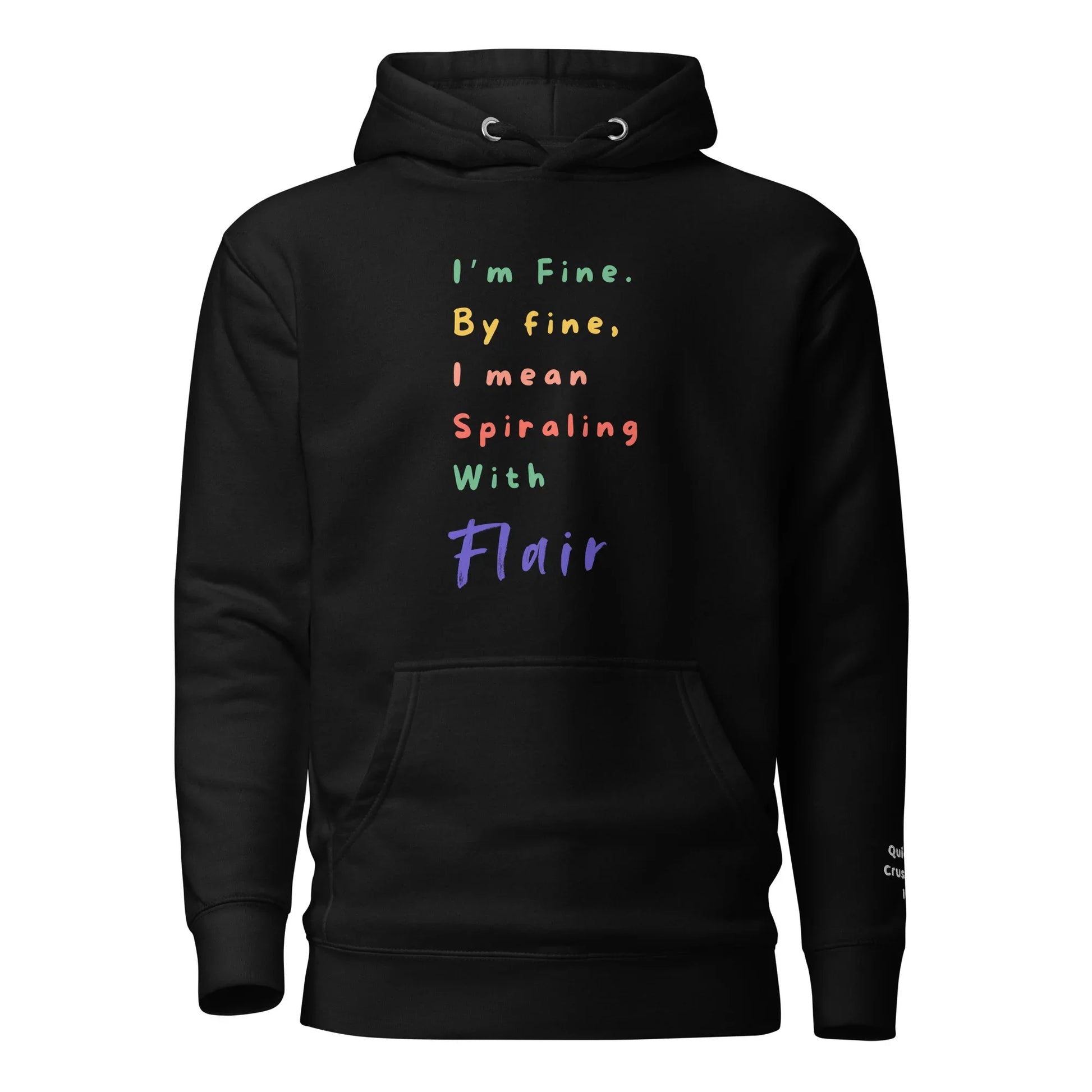 "Spiraling With Flair" Unisex Hoodie - Only Good Decisions