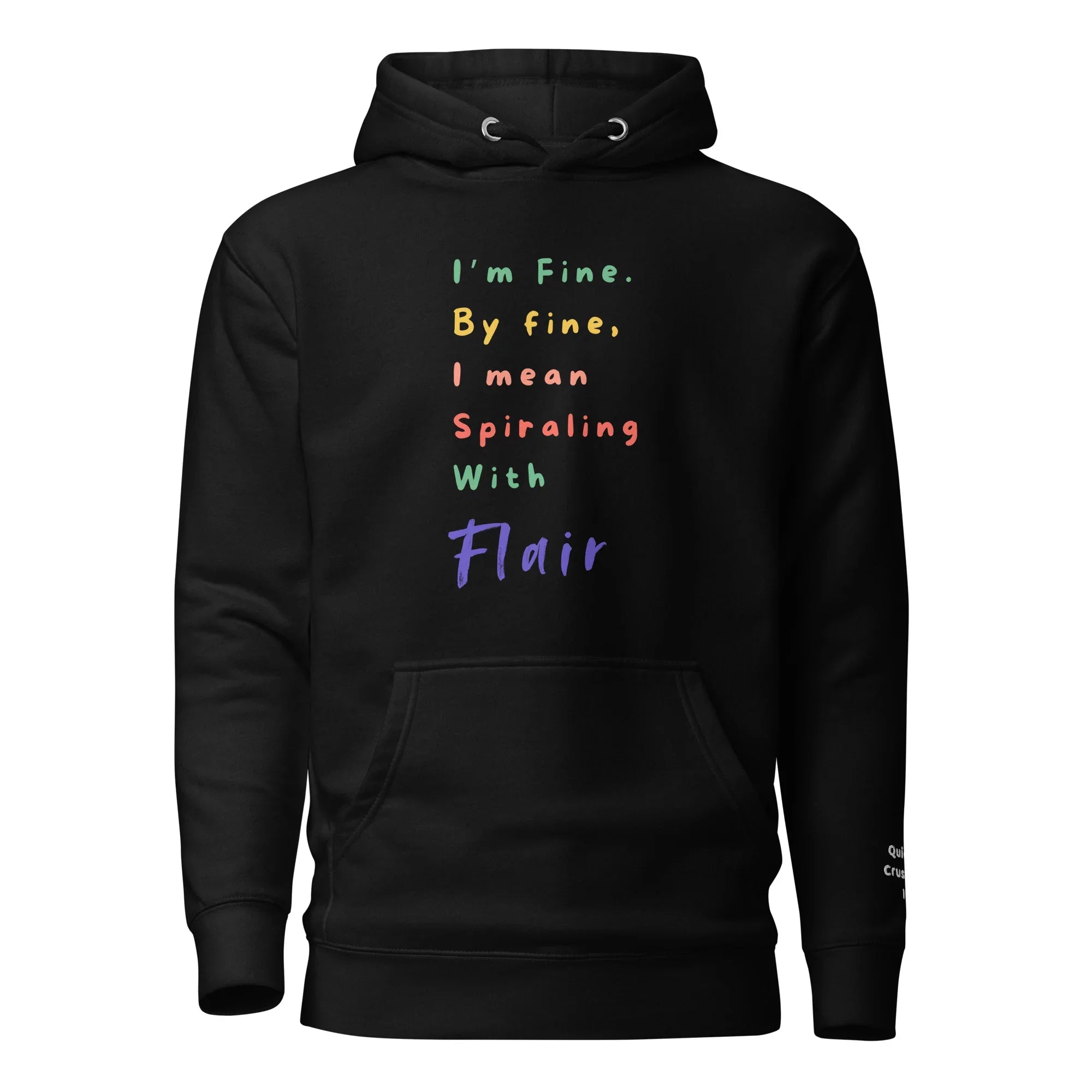 "Spiraling With Flair" Unisex Hoodie - Only Good Decisions