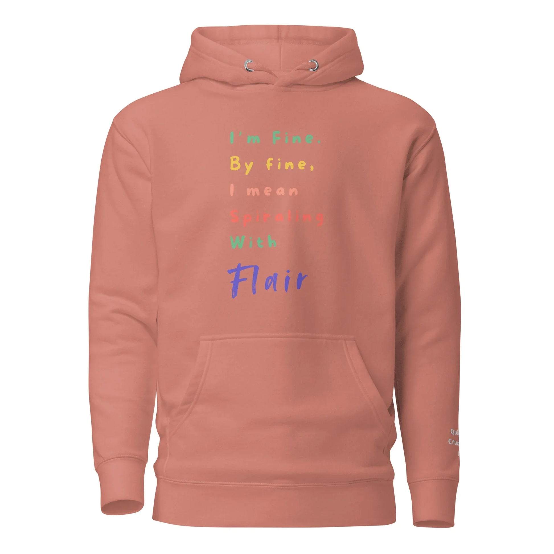 "Spiraling With Flair" Unisex Hoodie - Only Good Decisions