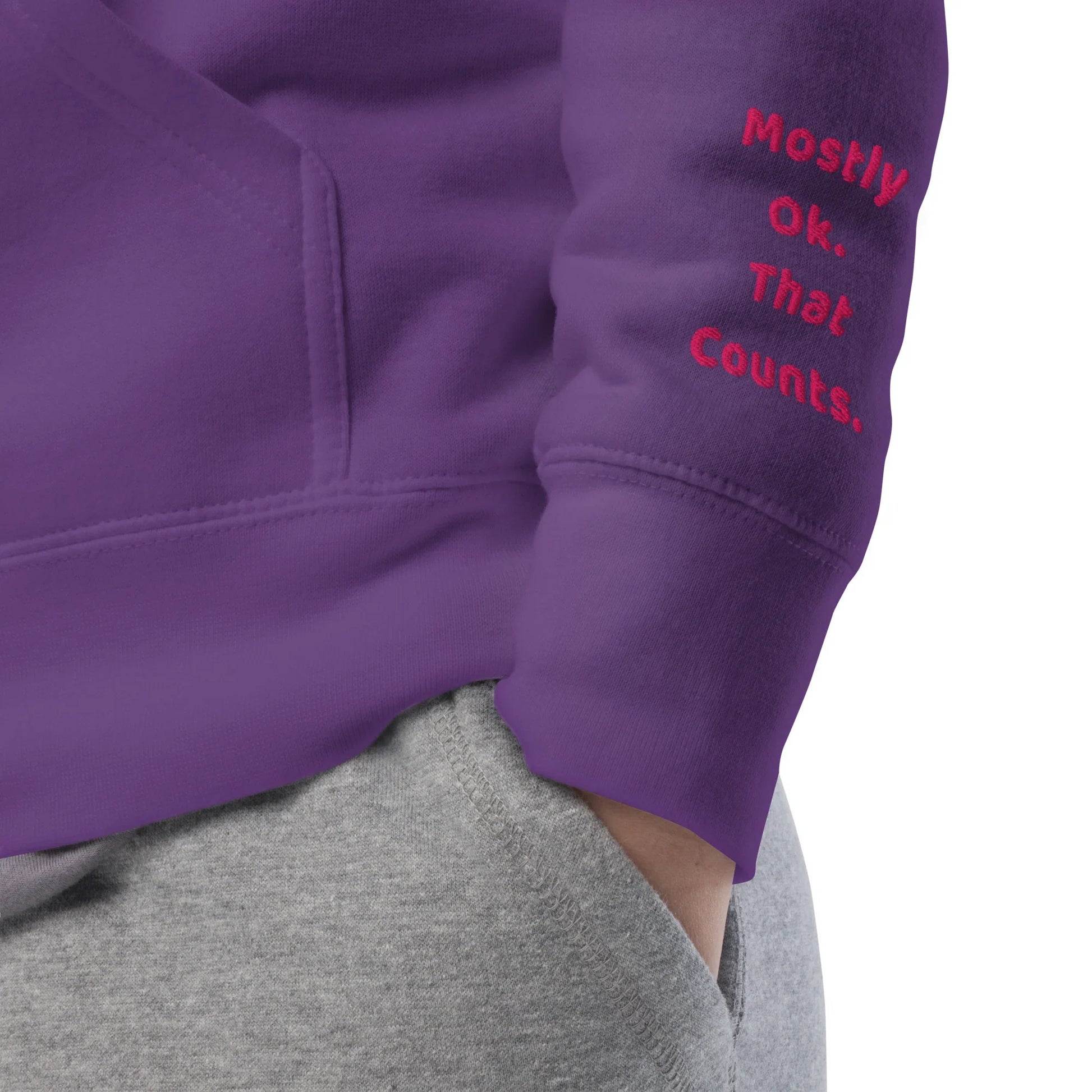 Said "No worries" Fully Worried Unisex Hoodie - Only Good Decisions