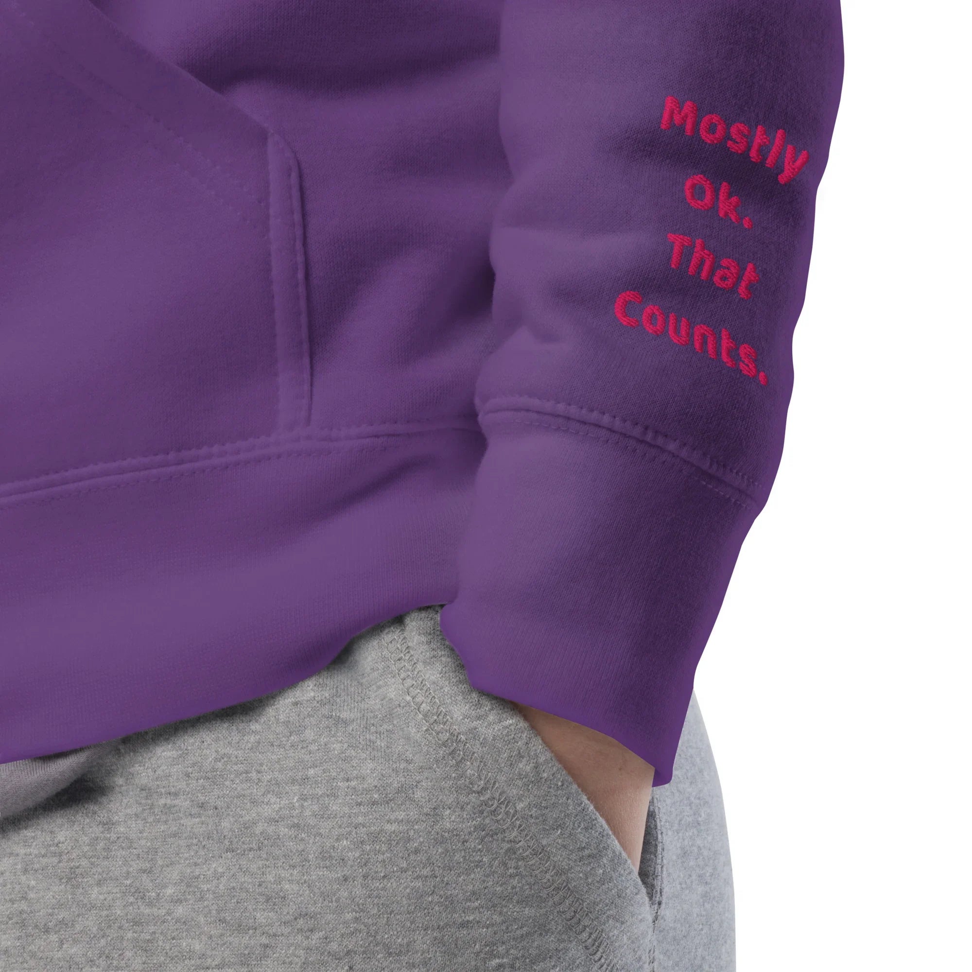 Said "No worries" Fully Worried Unisex Hoodie - Only Good Decisions