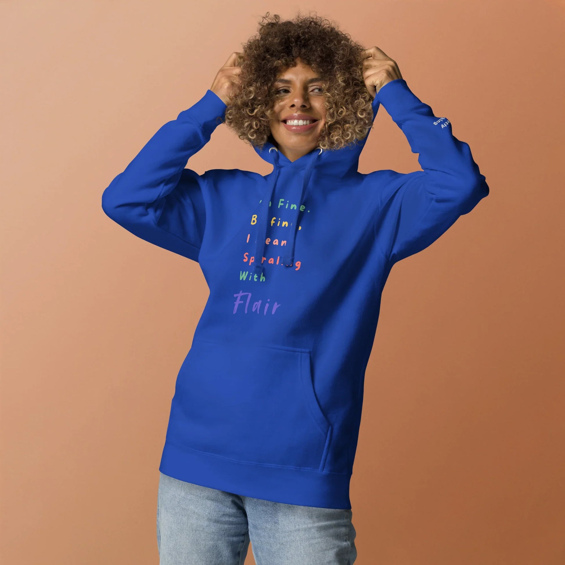 "Spiraling With Flair" Unisex Hoodie - Only Good Decisions