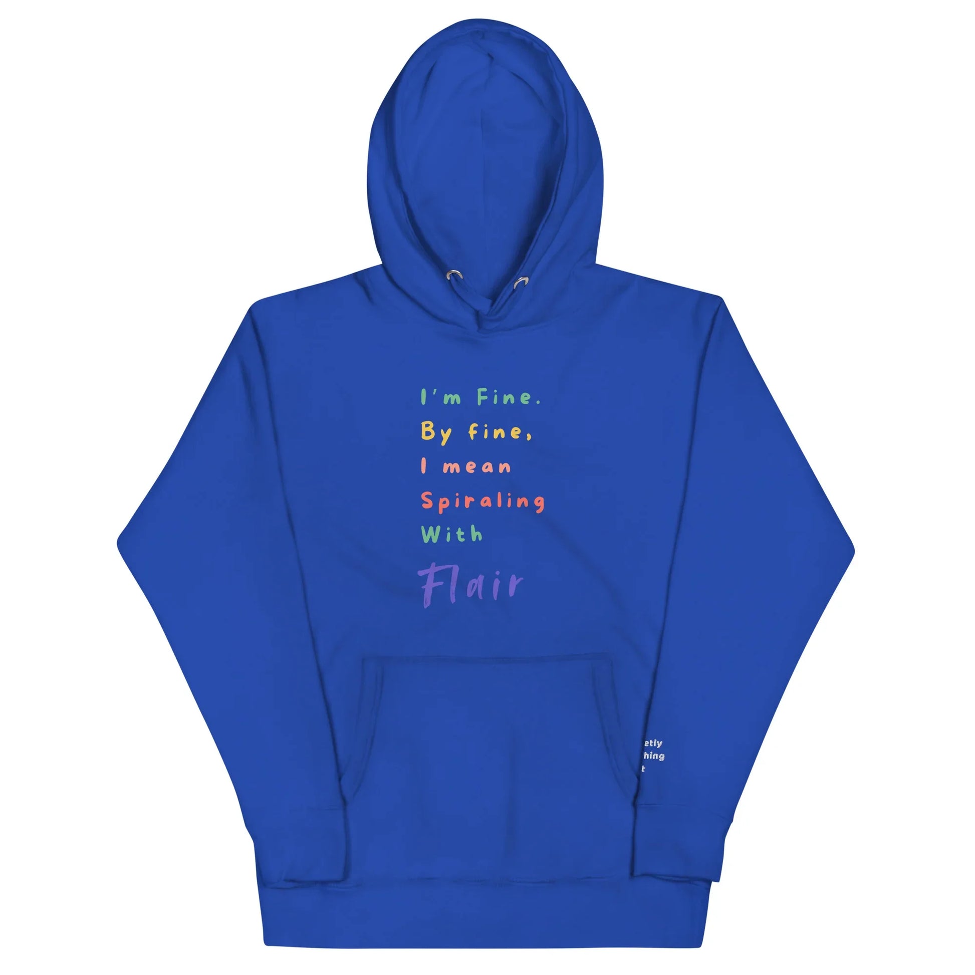 "Spiraling With Flair" Unisex Hoodie - Only Good Decisions