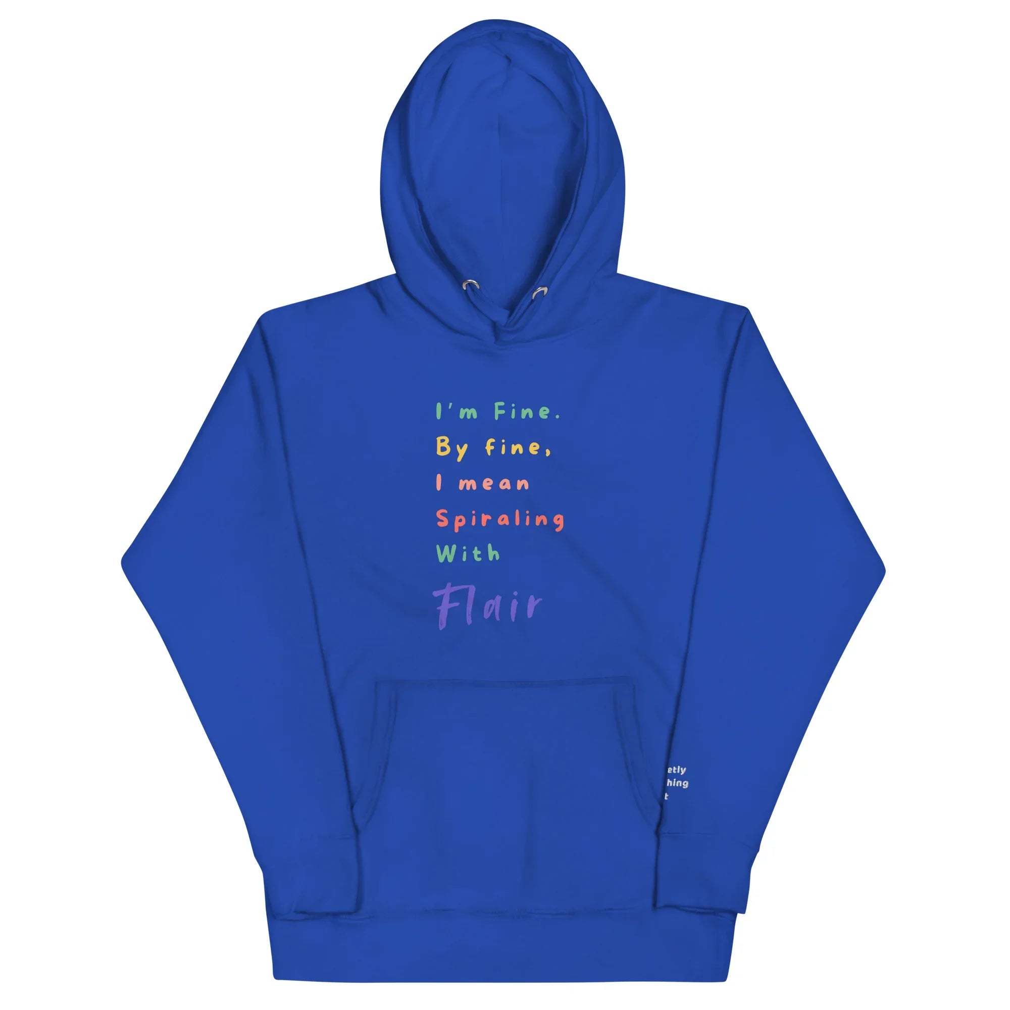 "Spiraling With Flair" Unisex Hoodie - Only Good Decisions