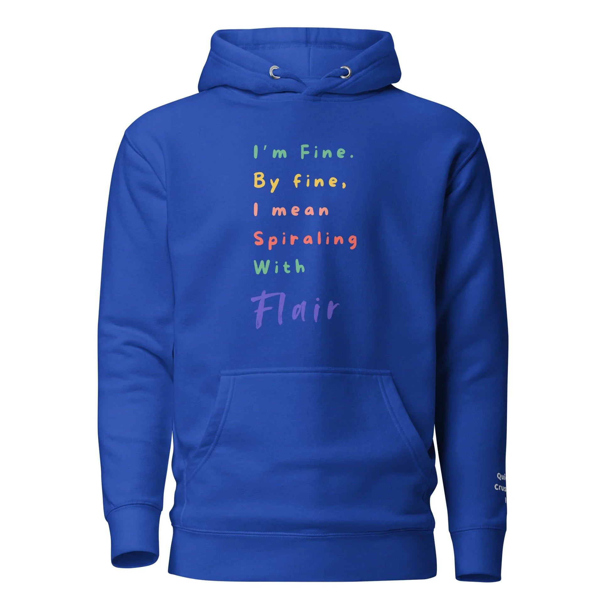 "Spiraling With Flair" Unisex Hoodie - Only Good Decisions