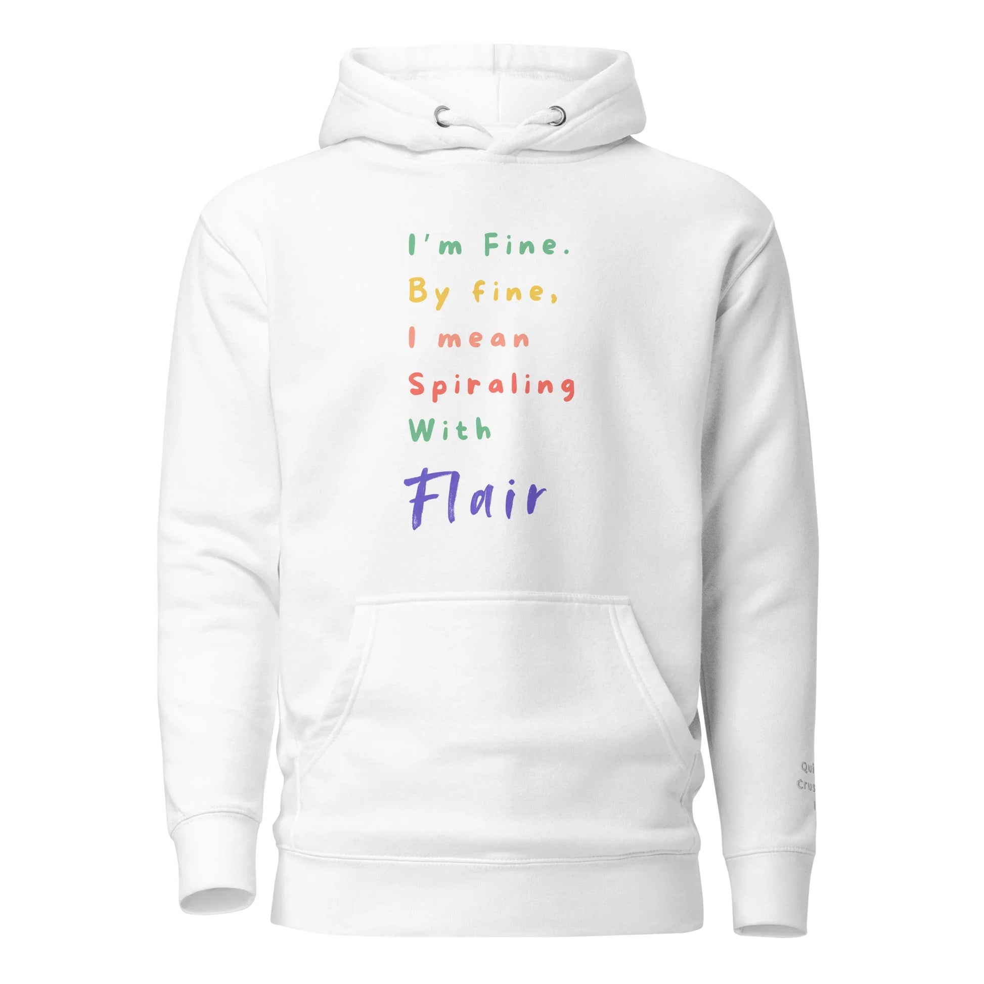 "Spiraling With Flair" Unisex Hoodie - Only Good Decisions