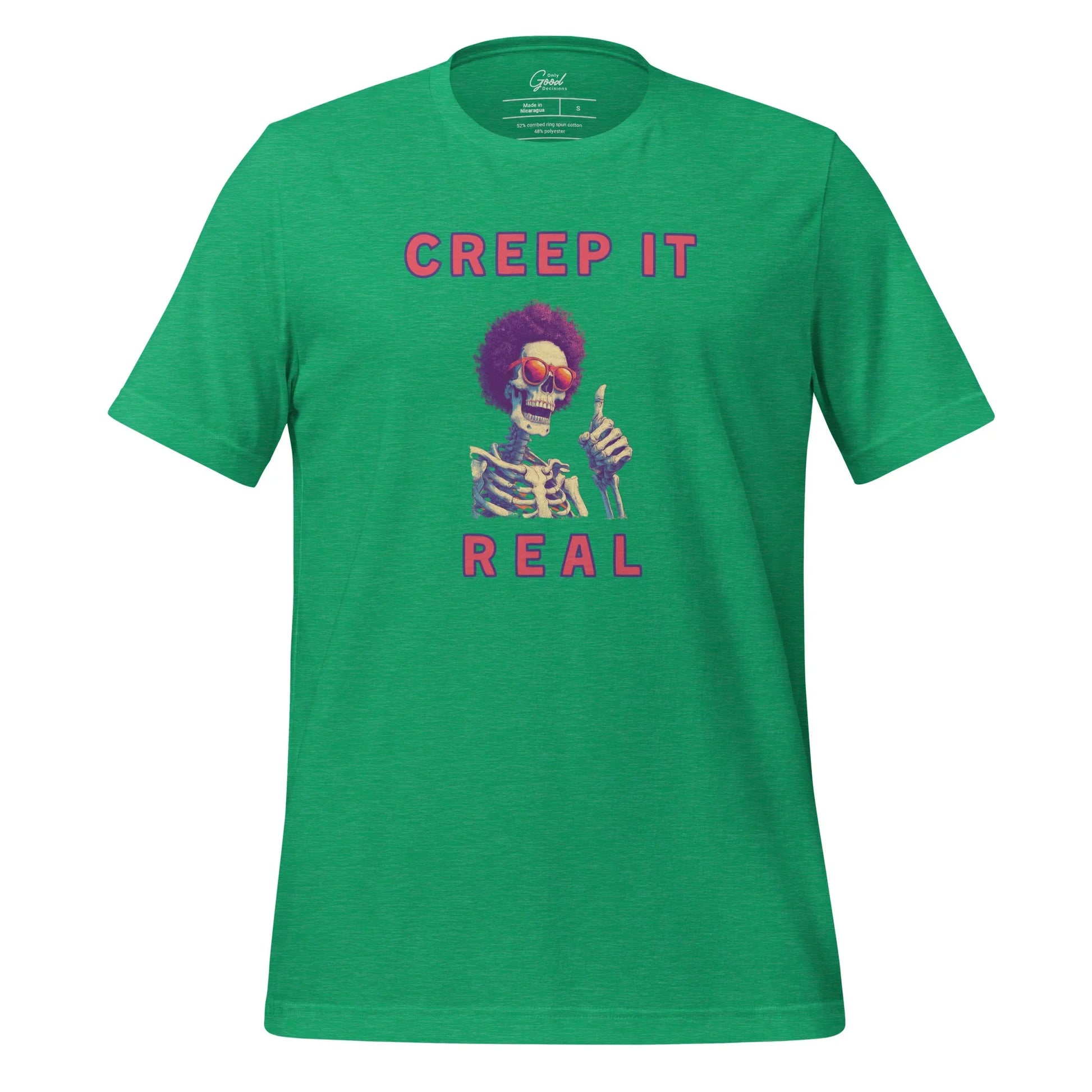 "Creep It Real" Skeleton Hand T-Shirt - Only Good Decisions