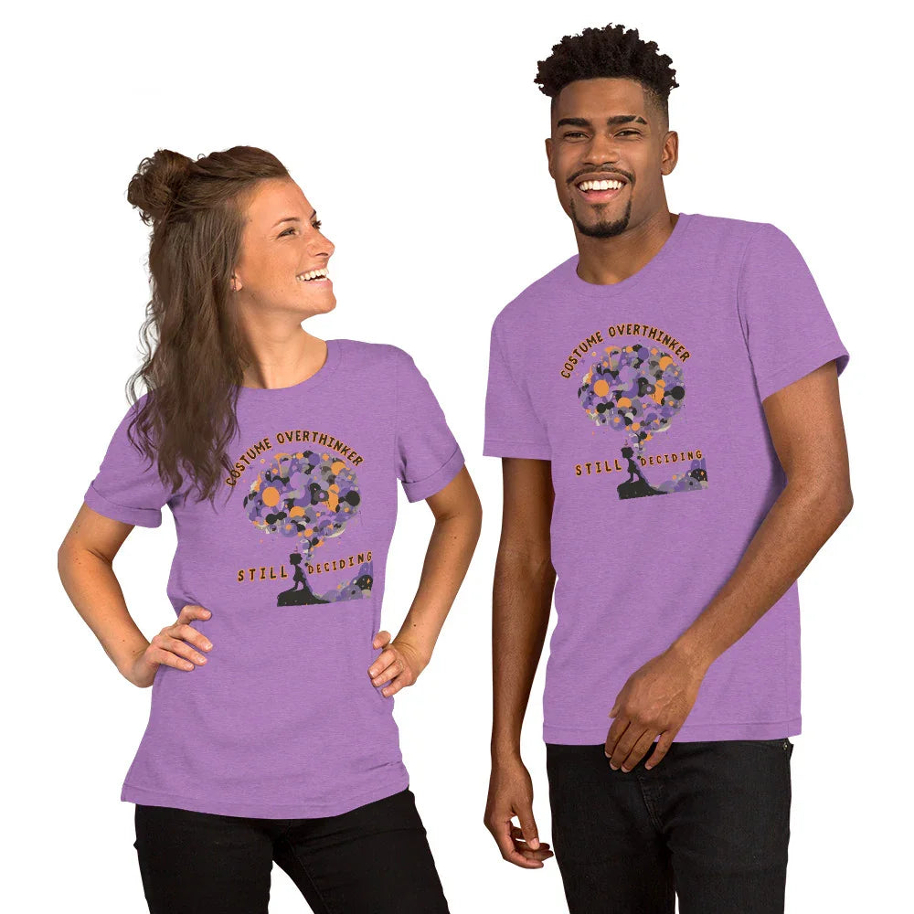 "Costume Overthinker" Halloween T-Shirt - Only Good Decisions