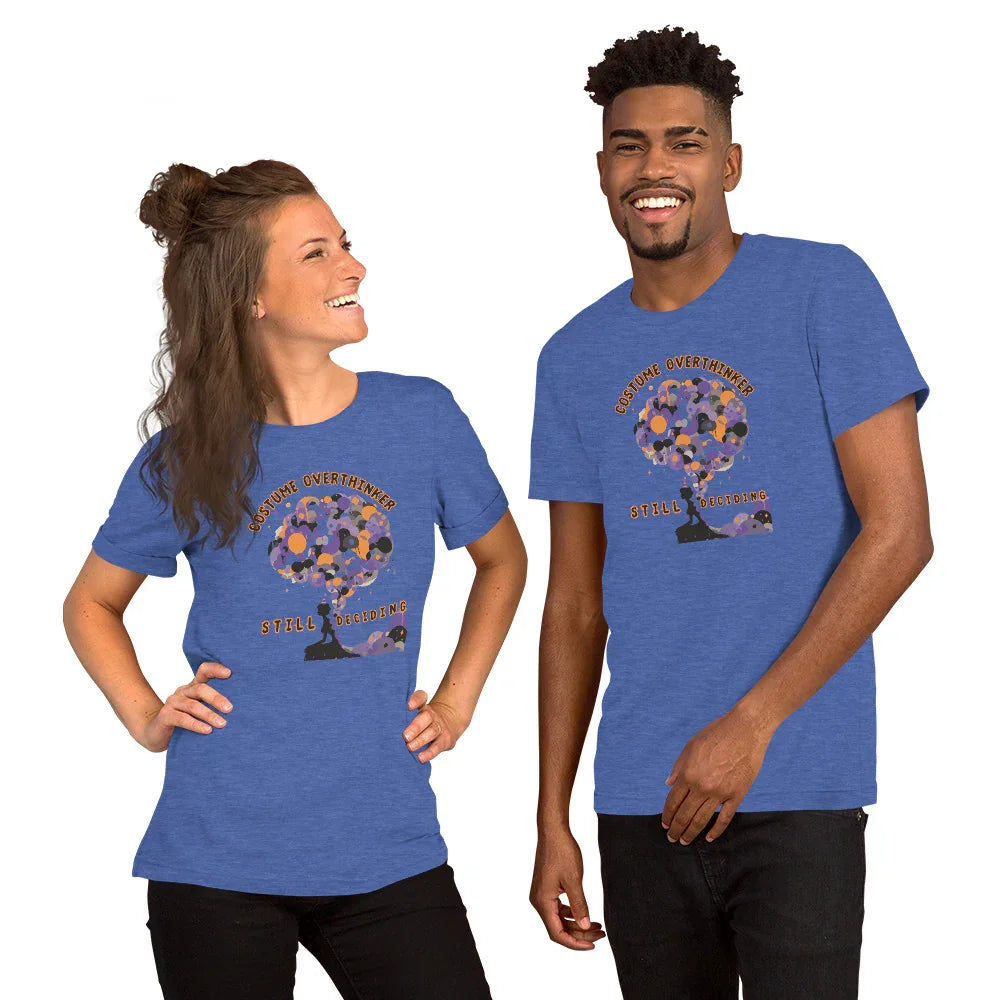 "Costume Overthinker" Halloween T-Shirt - Only Good Decisions