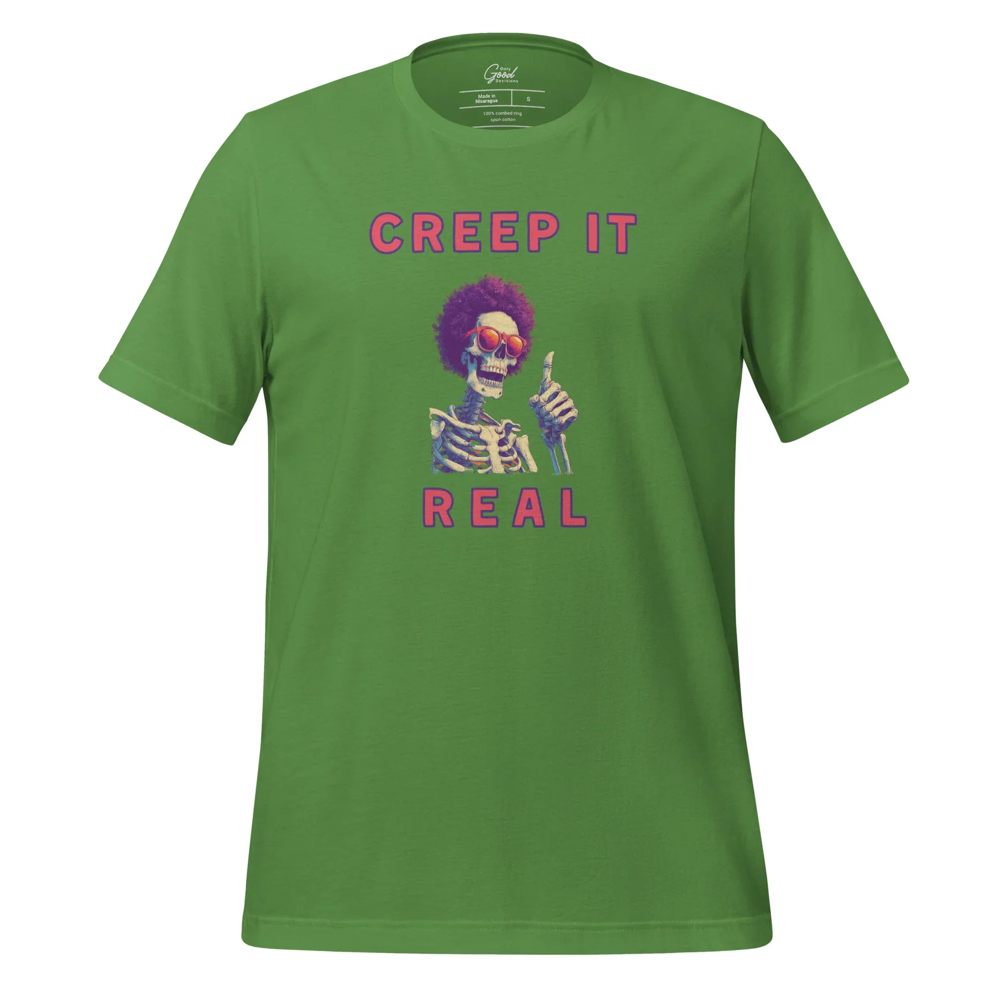 "Creep It Real" Skeleton Hand T-Shirt - Only Good Decisions