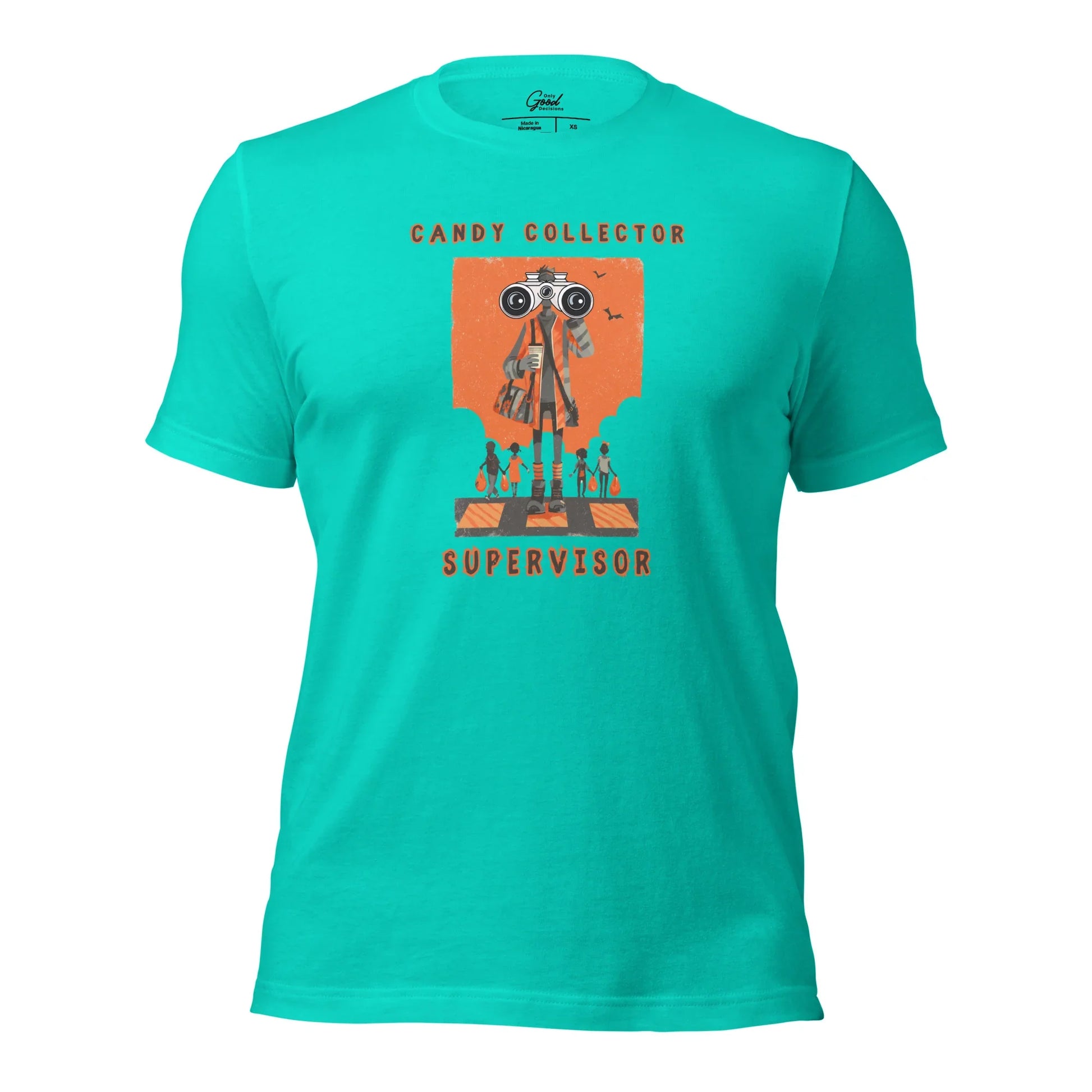 Funny "Candy Collector" Halloween T-Shirt - Only Good Decisions