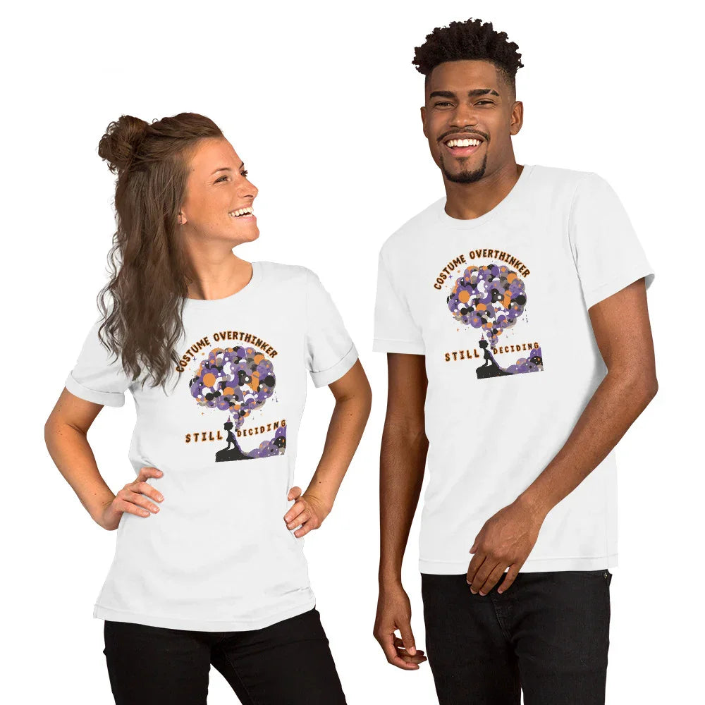 "Costume Overthinker" Halloween T-Shirt - Only Good Decisions