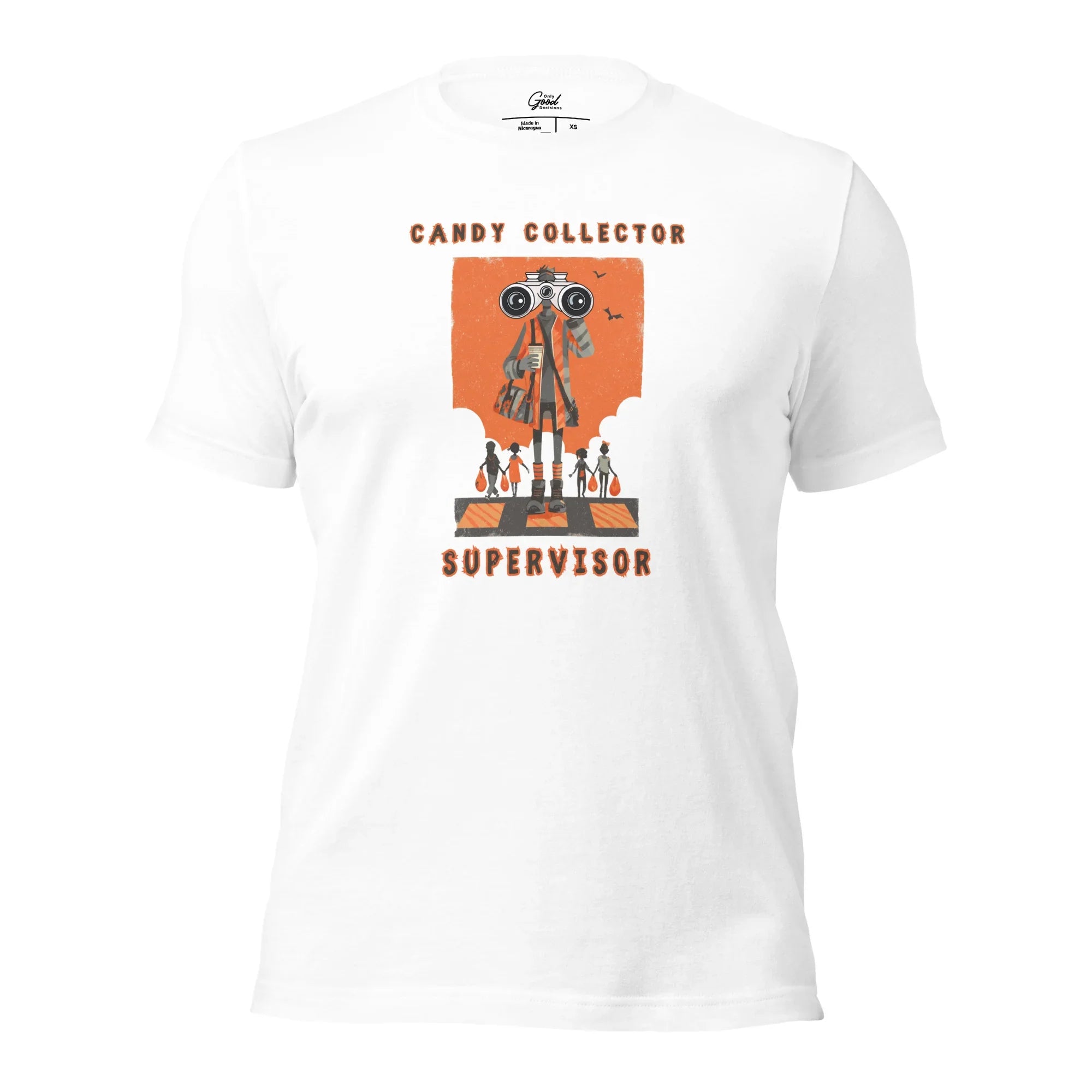 Funny "Candy Collector" Halloween T-Shirt - Only Good Decisions